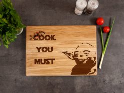 Дубовая разделочная доска "Cook you must"
