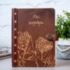 Кулінарна книга в дерев'яній обкладинці Мої шедеври