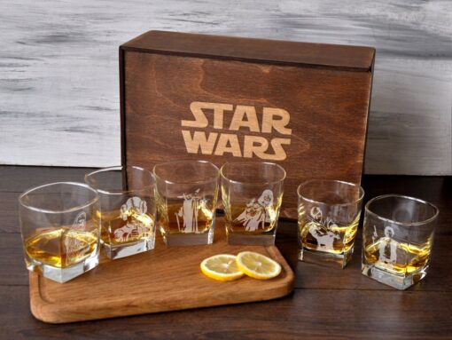 Подарочный стеклянный набор "Star Wars"