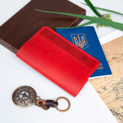 Обложка для бумажного паспорта с гравировкой